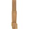 Ekena Millwork Kennewick Rough Sawn Timber Gable Bracket, Western Red Cedar, 96"W x 40"H x 6"D x 6"F, 10/12 Pitch GBW096X40X0606KEN00RWR - alternate 3